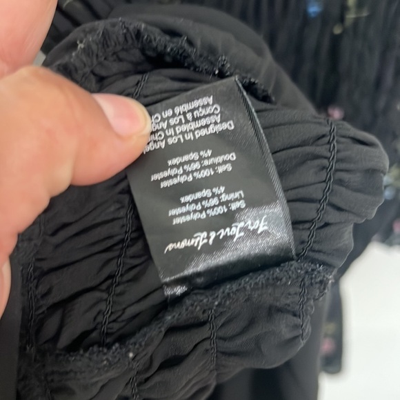 FOR LOVE AND LEMONS DIXON MINI DRESS-BLACK - Picture 8 of 11